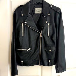 Brand New Levi’s faux Leather Jacket!